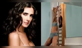 Vanessa Saba impacta a fans con atrevido pole dance