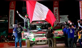 Nicolás Fuchs ingresó al top 10 en la segunda etapa del Dakar 2019