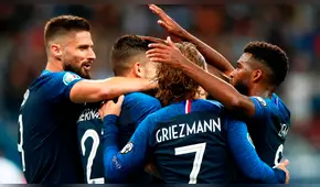 Francia aplastó 4-1 a Albania en duelo por las Eliminatorias rumbo a la Eurocopa 2020 