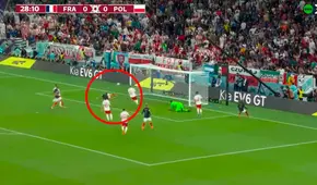 ¡Era más fácil hacerla! Sin portero, Giroud define mal y se pierde el 1-0 de Francia