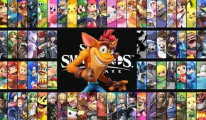Productor de Crash Bandicoot desea que llegue a Super Smash Bros Ultimate