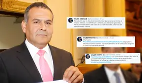 Las publicaciones de Wilber Medina contra Martín Vizcarra y fiscal José Domingo Pérez [FOTOS]