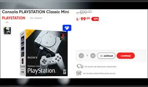 PlayStation Classic se vende a menos de 100 soles en todas estas tiendas [FOTOS]
