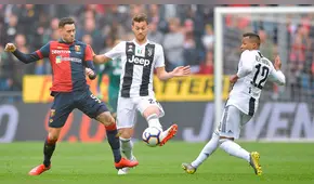 ¡Perdió el invicto! Juventus sin Cristiano cayó 2-0 ante Genoa por la Serie A [RESUMEN]