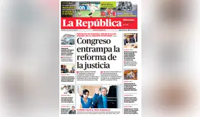 Noticias de hoy 23 de enero del 2019 en la portada de la República