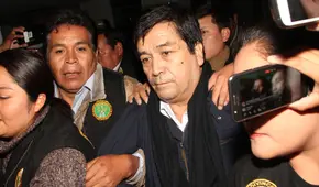 Excongresista Benicio Ríos llegó a Cusco bajo extremas medidas de seguridad [VIDEO]