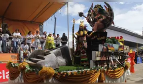 Corso carnavalesco deslumbró en Cajamarca 