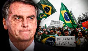Miles de bolsonaristas piden intervención militar en Brasil ante triunfo de Lula