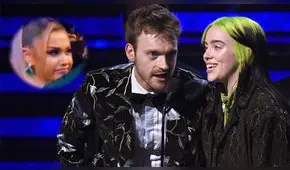 Ariana Grande y su inesperada reacción tras ser vencida por Billie Eilish en los Grammy