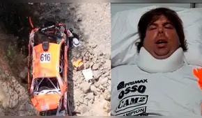 El mensaje de Raúl Orlandini luego de su accidente en Caminos del Inca