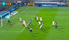 Alianza Lima vs Universitario: Gonzalo Godoy anotó el 1-1 con preciso zurdazo [VIDEO]