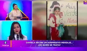 Daniela Darcourt llora en vivo al recordar su niñez y carencias económicas [VIDEO]