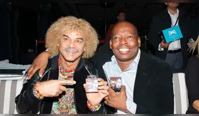 ‘Pibe’ Valderrama fue sorprendido por El ‘Tino’ Asprilla de la manera más insólita [VIDEO]