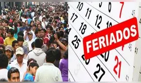 Feriados 2018: ¿trabajadores tendrán fin de semana largo a inicios de noviembre?