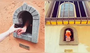 Tradicionales ‘ventanas del vino’ medievales vuelven a ponerse de moda ante pandemia en Italia