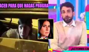 Patricia Barreto cuadra a reportero de “Amor y fuego” y Rodrigo González le dice “alucinada”