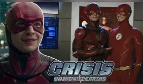 Ezra Miller llegó a Crisis de Tierras Infinitas y fans caen rendidos ante Flash [VIDEO]