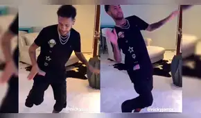 Instagram: Neymar sorprende bailando ‘X’ de Nicky Jam con un solo pie [VIDEO]