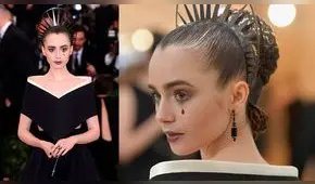 Lily Collins culpó a Phil Collins por padecer de anorexia [VIDEO]