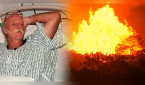 Bomba de lava del volcán Kilauea rompió y quemó pierna de hombre [VIDEO]
