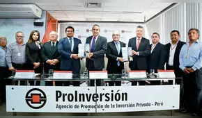 Se firmó concesión del Puerto de Salaverry