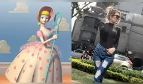 Juliana Oxenford se convierte en renovado personaje de Toy Story para celebrar Halloween