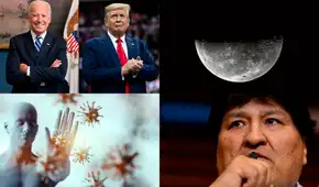 EE. UU. elegirá su presidente más longevo, NASA descubre agua en la Luna y Morales anuncia regreso a Bolivia: noticias internacionales de la semana