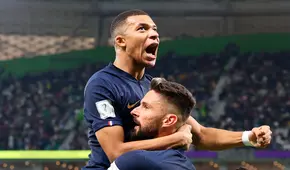 Con un doblete de Mbappé, Francia clasificó a los cuartos de final tras vencer 3-1 a Polonia