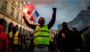 Tensión en París en nueva jornada de protestas de 'Chalecos amarillos'
