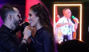 Mike Bahía y Greeicy en Lima: así fue la espectacular salida de los artistas al escenario del Nacional