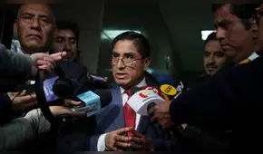 Hinostroza se presentó en el Congreso y negó relación con Chávarry y Camayo [VIDEO]