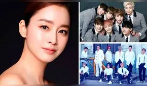 Kim Tae Hee agradeció a BTS y Super Junior por animarla a seguir como actriz