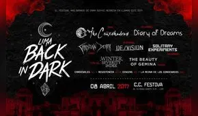 Se acerca la nueva edición del festival Lima Back In Dark