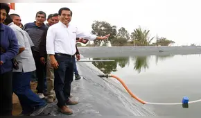 Reservorios impulsarán agricultura en valle de Pisco