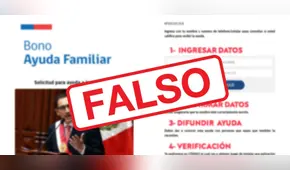 Gobierno alerta sobre páginas falsas que “ofrecen apoyo económico” ante crisis