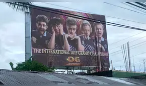 Dota 2: fan celebra bicampeonato de OG en The International 2019 alquilando un panel publicitario [FOTOS]