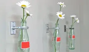 ¿Podemos mejorar la decoración  de una casa con botellas?