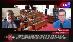 Eloy Espinosa-Saldaña: Ya no hay disolución fáctica del Congreso pese a que en gran parte del mundo sí