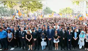 “¡No tengo miedo!”: Barcelona marcha contra el terrorismo