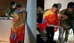 Juan Sotomayor intentó lanzarse desde azotea antes de ser detenido por la Policía [VIDEO]  