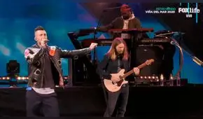 Viña 2020: presentación de Maroon 5 genera críticas en redes sociales [VIDEO]