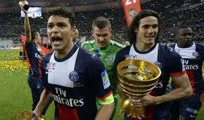Edinson Cavani y Thiago Silva no seguirán en las filas del PSG