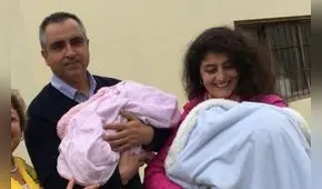 Pareja chilena que tuvo hijos por vientre de alquiler sufre por falta de dinero