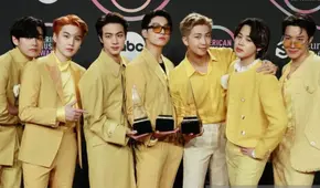 Premios AMAs 2022: BTS venció a Coldplay, TXT y más grupos en los American Music Awards 