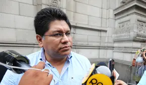 Rennán Espinoza: “No se puede poner en tela de juicio la investidura presidencial”