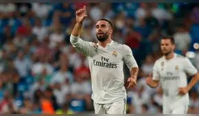 Real Madrid vs Getafe EN VIVO ONLINE: sorprendente gol de Carvajal para el 1-0 por Liga Santander [VIDEO]