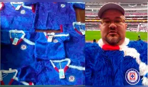 Emprenden negocio de camisetas de Cruz Azul, estilo Ludovico P. Luche [FOTOS]