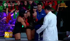 Esto es Guerra: Romina Lozano no pudo contener las lágrimas tras lesionarse en vivo