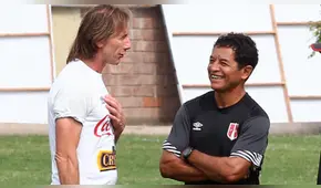 Facebook: Ricardo Gareca y el gesto con Juan José Oré tras salir de la FPF