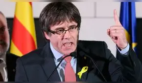 Carles Puigdemont exigió a Mariano Rajoy restaurar el gobierno catalán cesado [VIDEO]